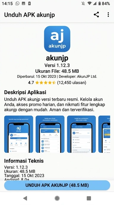 Unduh APK akunjp Terbaru untuk Android