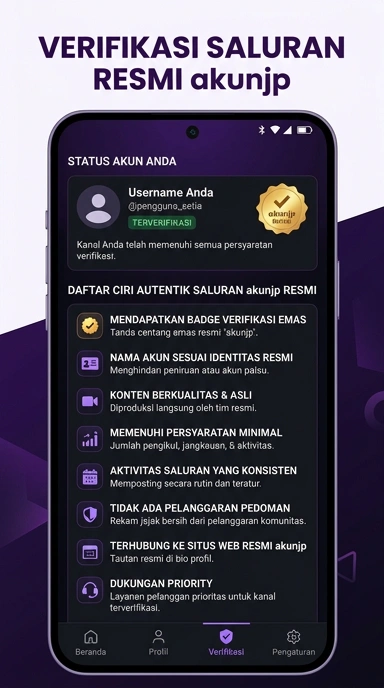 Kanal Resmi APK akunjp untuk Pengguna Android