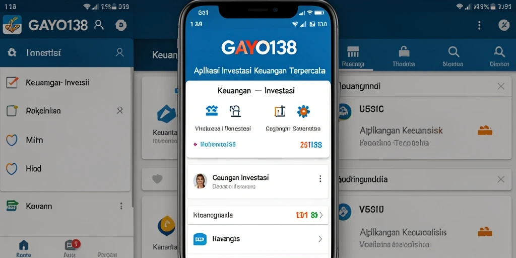 Antarmuka GAYO138 yang ramah pengguna untuk investasi yang optimal.